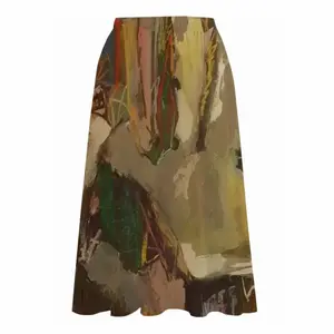 Portrait Of A Landscape Chiffon Skirt