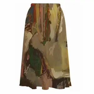 Portrait Of A Landscape Chiffon Skirt