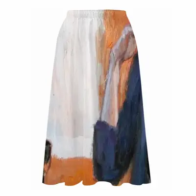 What Is The Woman Thinking Chiffon Skirt