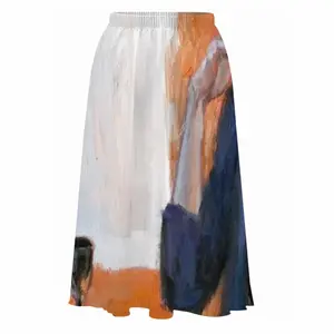 What Is The Woman Thinking Chiffon Skirt