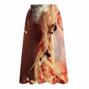 I Dont Want To Set The World On Fire (But Ill Watch It Burn) Chiffon Skirt