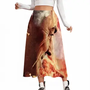 I Dont Want To Set The World On Fire (But Ill Watch It Burn) Chiffon Skirt