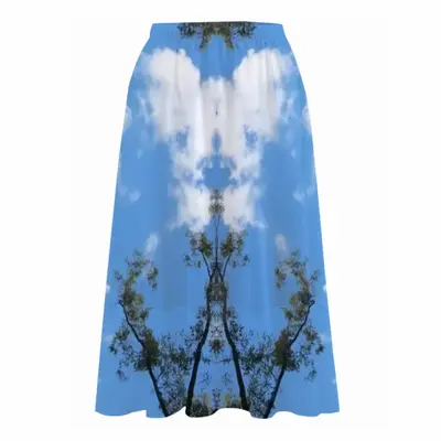 Holy Cloud Smokes Chiffon Skirt