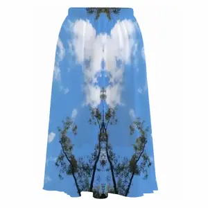 Holy Cloud Smokes Chiffon Skirt