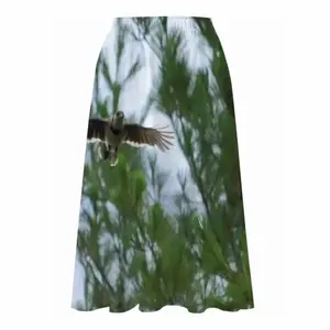 Blue Joy In Flight Chiffon Skirt