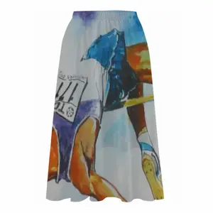 Olympus Is Rising Chiffon Skirt