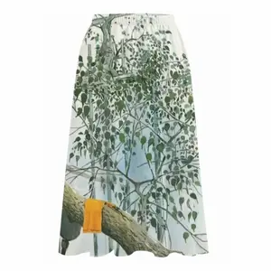 The Sacred Branch Chiffon Skirt