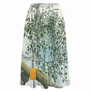 The Sacred Branch Chiffon Skirt