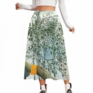 The Sacred Branch Chiffon Skirt