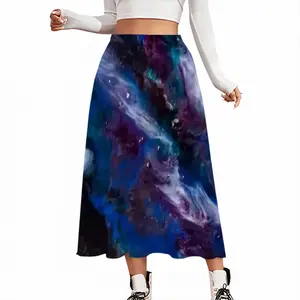 Milky Way Chiffon Skirt