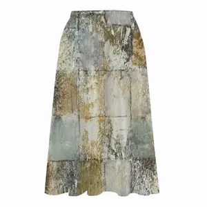 Lisbon Tiles Iii Chiffon Skirt