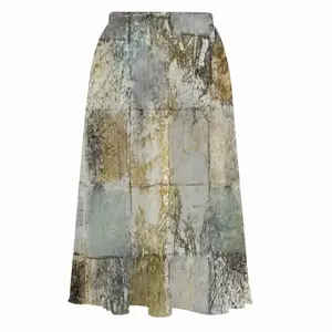 Lisbon Tiles Iii Chiffon Skirt