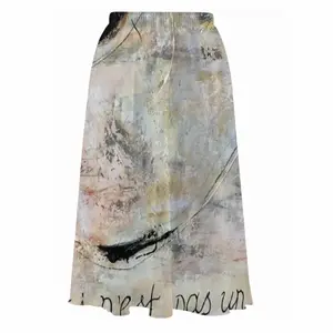 This Is Not A Nft Chiffon Skirt