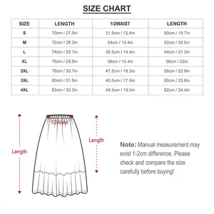 Landscape #047 Chiffon Skirt