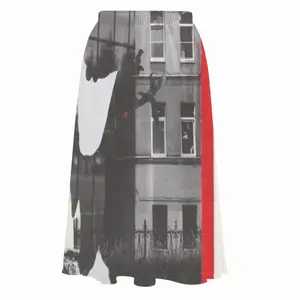 Wwf Ivory-Billed Woodpecker Chiffon Skirt