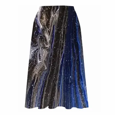 Beyond Our Galaxy Chiffon Skirt