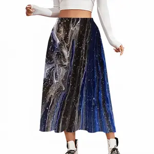 Beyond Our Galaxy Chiffon Skirt