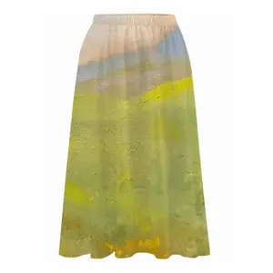 Flower Field Chiffon Skirt