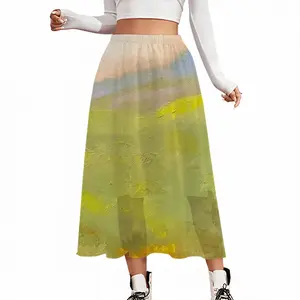 Flower Field Chiffon Skirt