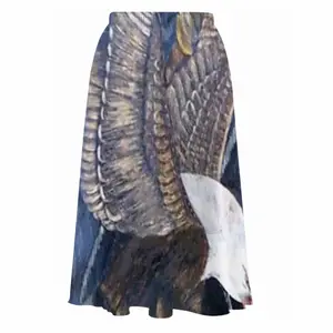 Eagle Scratch Chiffon Skirt