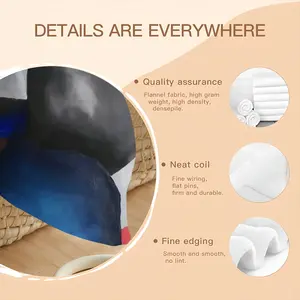 Lens Flannel Blanket (Round)