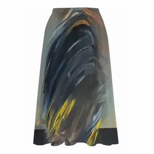 Hommage À Van Gogh Chiffon Skirt