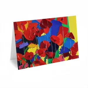 Poppies Greeting Card