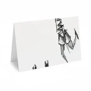 Angst Fear Greeting Card