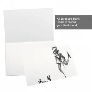 Angst Fear Greeting Card