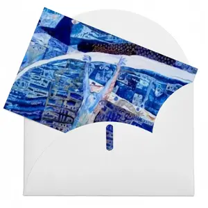 True Blue Greeting Card