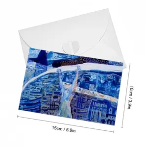 True Blue Greeting Card