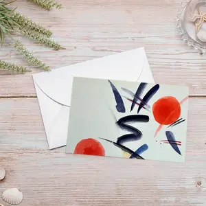 Make Art Not War Greeting Card