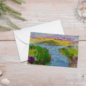 River Greeting Card