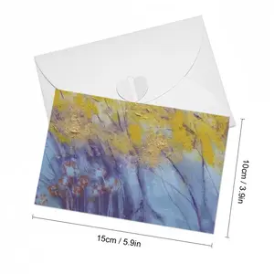 October Winds Greeting Card