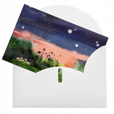 Twilight On The Heath Greeting Card