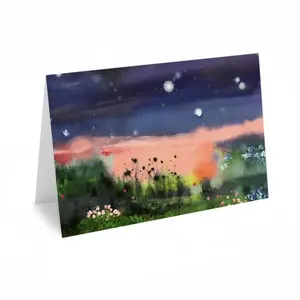 Twilight On The Heath Greeting Card