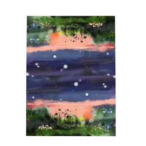 Twilight On The Heath Greeting Card