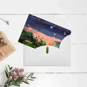 Twilight On The Heath Greeting Card