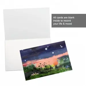 Twilight On The Heath Greeting Card