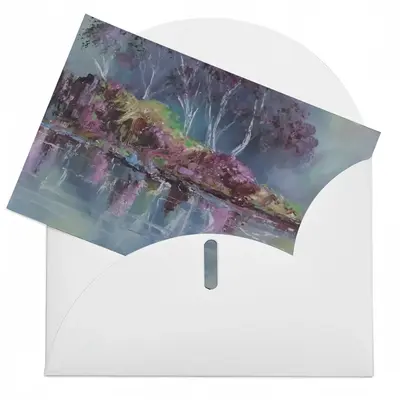 Lake Reflection Greeting Card