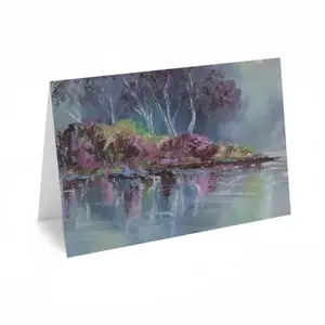 Lake Reflection Greeting Card