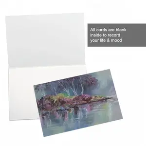 Lake Reflection Greeting Card