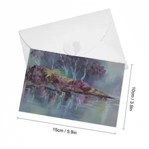 Lake Reflection Greeting Card