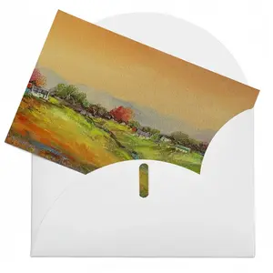 Cluster Cottages Greeting Card