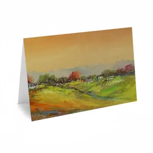 Cluster Cottages Greeting Card