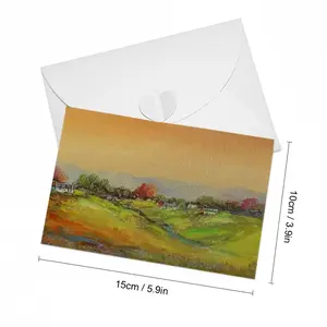 Cluster Cottages Greeting Card