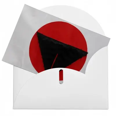 Pubic Flag Japan Greeting Card