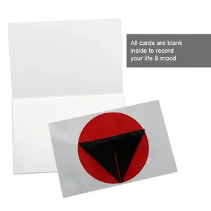 Pubic Flag Japan Greeting Card