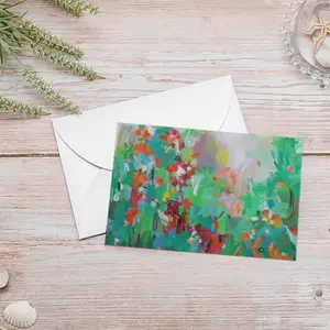 Summer Flowers Greeting Card