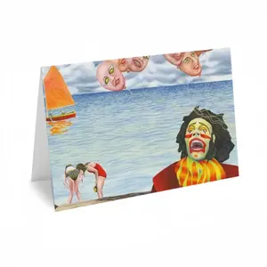 Fear Of Clowns Greeting Card